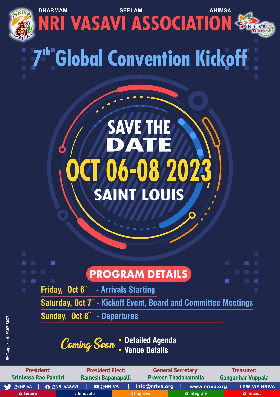 Seventh Global Convention Kickoff